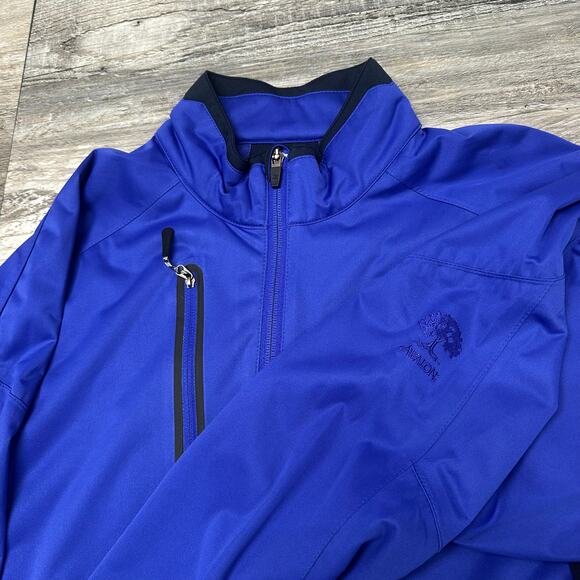 Zero Restriction Tour Series Royal Blue L Avalon Estate Performance Jacket‎ Golf - Picture 2 of 9